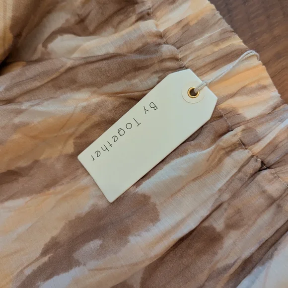 🪞NWT By Together Mia Midi Skirt Size Large - Picture 8 of 10